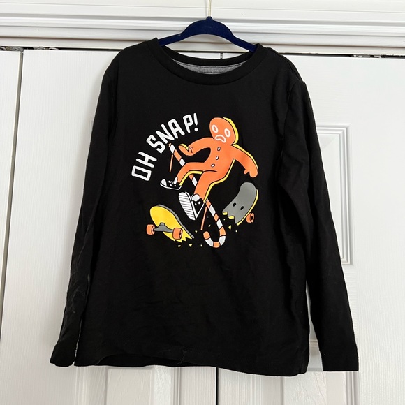 Old navy boys size small gingerbread shirt - Picture 1 of 2